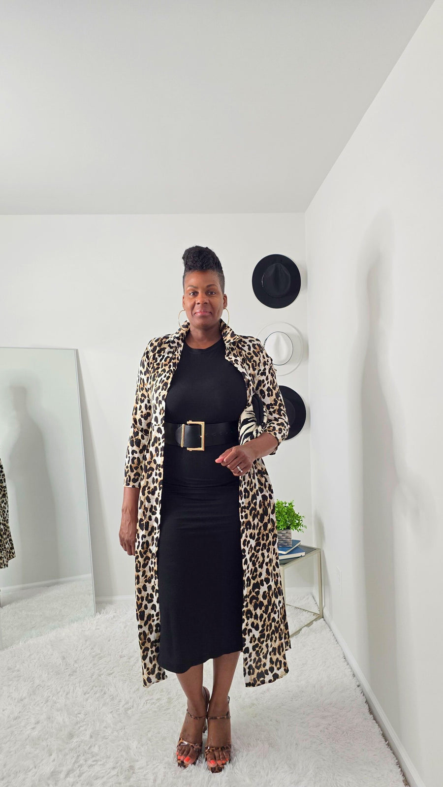 Leopard Shirt Dress