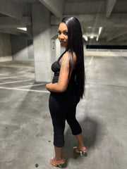 Halter Neck Top & Capri Legging Set