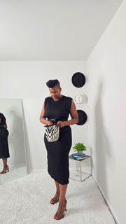 Black Shirtdress