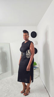 Black Shirtdress